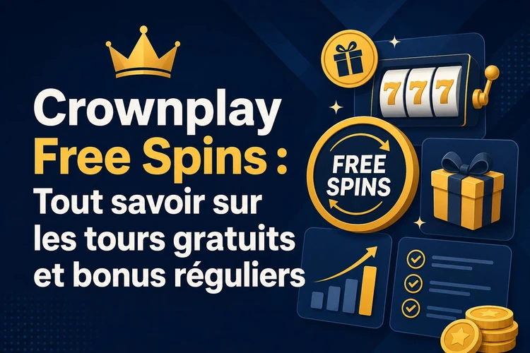 Crownplay Free Spins: Tout savoir sur les tours gratuits et bonus réguliers