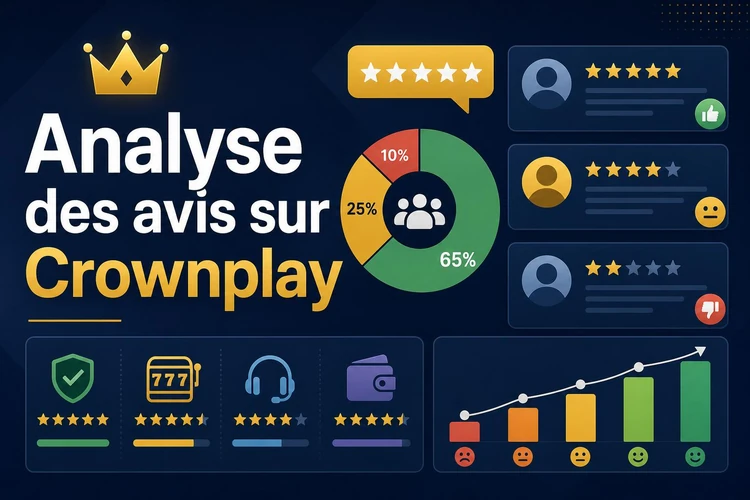 Ce que disent les utilisateurs: Analyse des avis sur crownplay